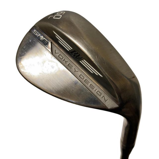 【中古】 タイトリスト VOKEY SPIN MILLED SM8 ブラッシュドスチール 60°/04°L ウェッジ WG リシャフト (フレックスその他) メンズ 男性用 右利き 右用 Dランク ゴルフクラブ