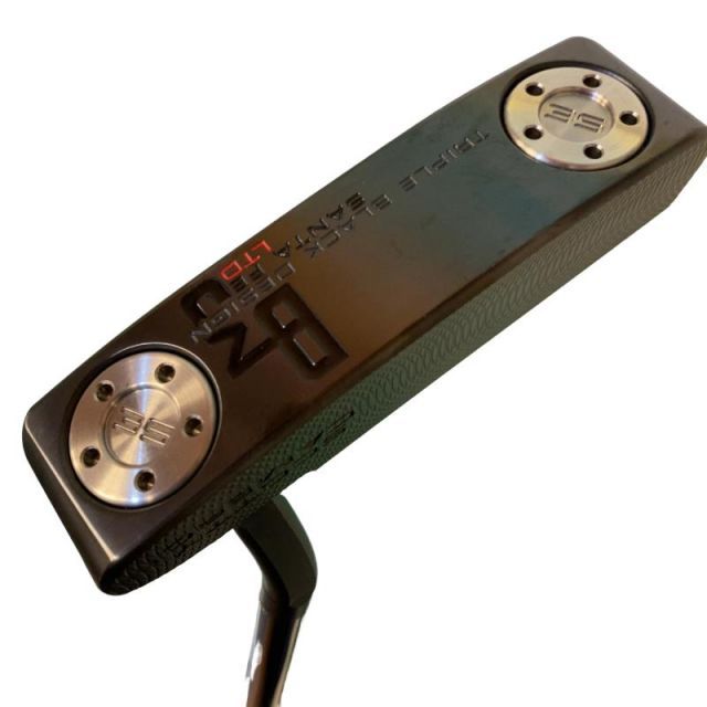 【中古】 タイトリスト SCOTTY CAMERON B3 TRIPLE BLACK DESIGN LTD SANTA FE 34インチ パター PT スチール (フレックスその他) メンズ 男性用 右利き 右用 Cランク ゴルフクラブ