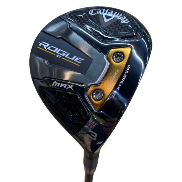 【中古】 キャロウェイ ROGUE ST MAX 3W フェアウェイウッド FW VENTUS 5 for CW(ROGUE ST FW) (フレックスSR) メンズ 男性用 右利き 右用 Cランク ゴルフクラブ