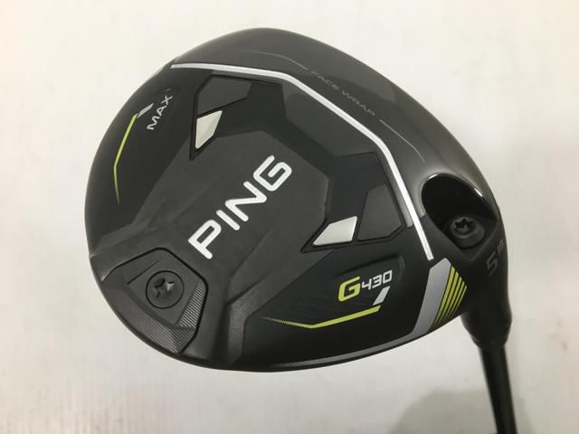 返品OK 【中古ゴルフクラブ】【超美品】ピン G430 MAX フェアウェイ ALTA J CB BLACK 5W 24,205円