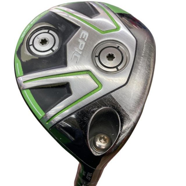 【中古】 キャロウェイ GBB EPIC SUBZERO 18° フェアウェイウッド FW リシャフト (フレックスその他) メンズ 男性用 右利き 右用 Cランク ゴルフクラブ