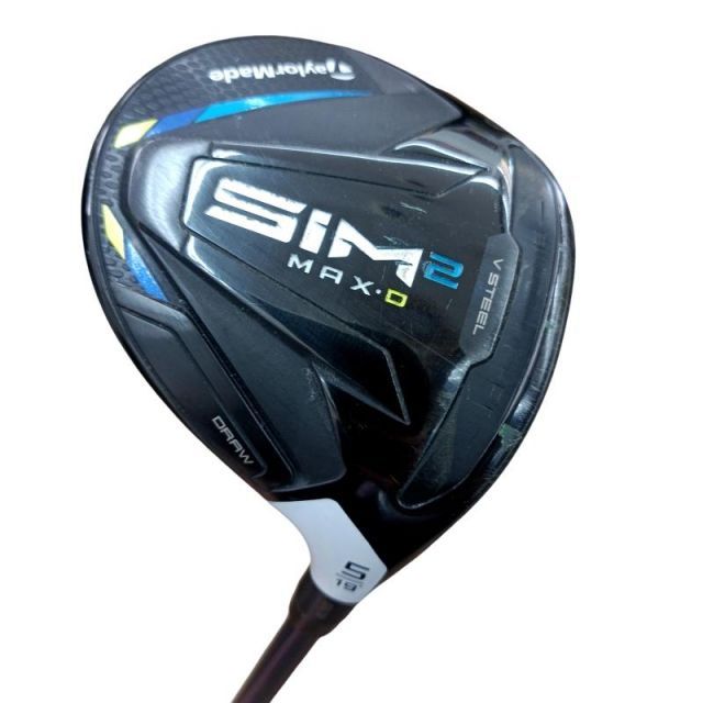 【中古】 テーラーメイド SIM2 MAX-D 5W フェアウェイウッド FW TENSEI BLUE TM50(SIM2 FW) (フレックスSR) メンズ 男性用 右利き 右用 Cランク ゴルフクラブ