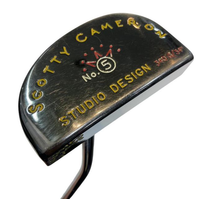 【中古】 タイトリスト SCOTTY CAMERON STUDIO DESIGN 5(2003) 34インチ パター PT スチール (フレックスその他) メンズ 男性用 右利き 右用 Cランク ゴルフクラブ 26,609円