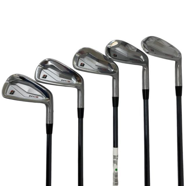 【中古】 ブリヂストン BRIDGESTONE 241CB 6S アイアンセット IR 純正特注シャフト (フレックスその他) メンズ 男性用 右利き 右用 Cランク ゴルフクラブ