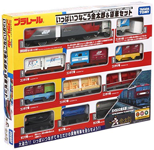 タカラトミー(TAKARA TOMY) プラレール いっぱいつなごう 金太郎&貨車セットma 1650ca79