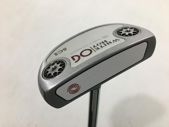 返品OK 【中古ゴルフクラブ】オデッセイ ホワイト ホット OG #5CS パター オリジナルスチール パター