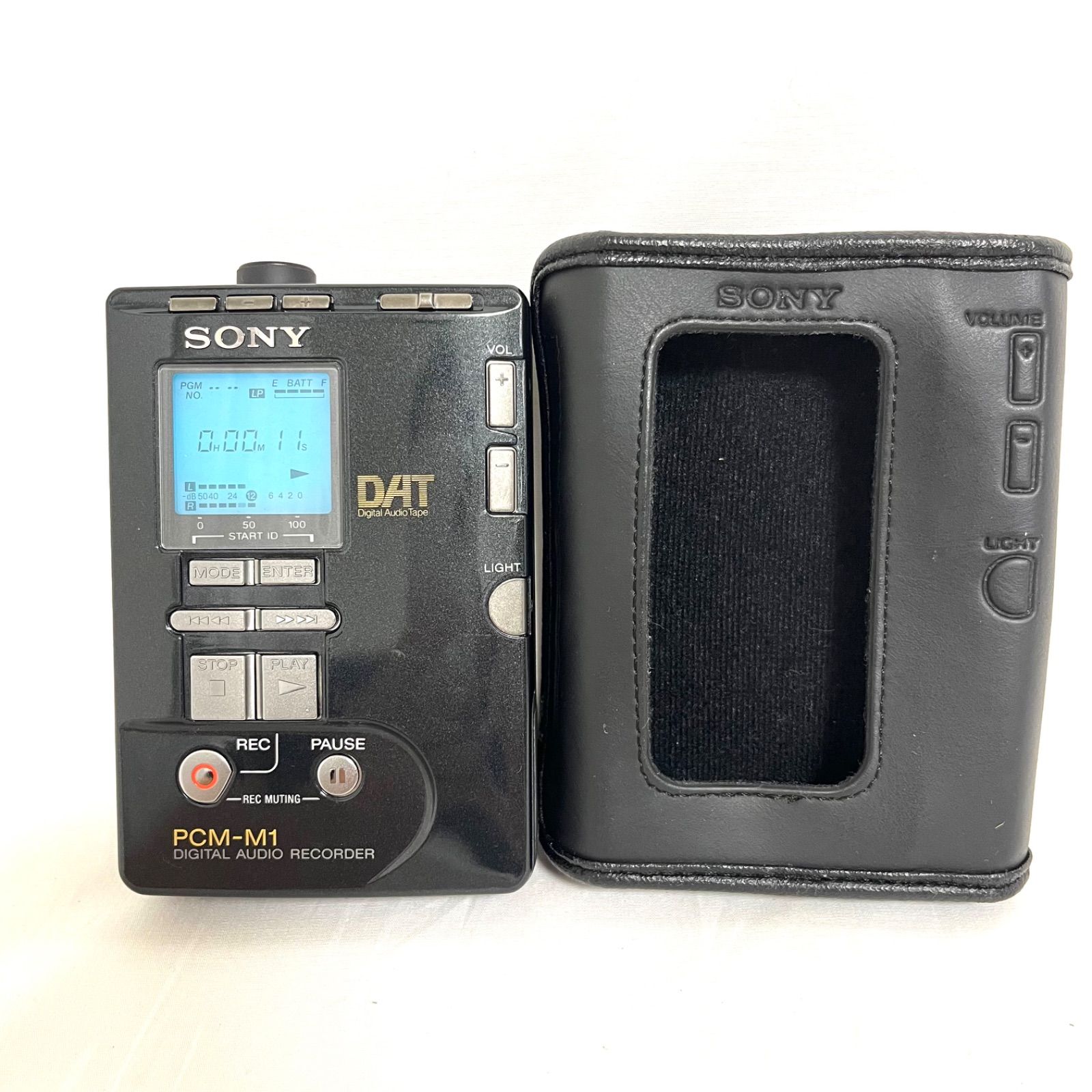 【美品☆ケース付き】SONY ソニー ポータブルDATレコーダー PCM-M1 Digital Audio Tape