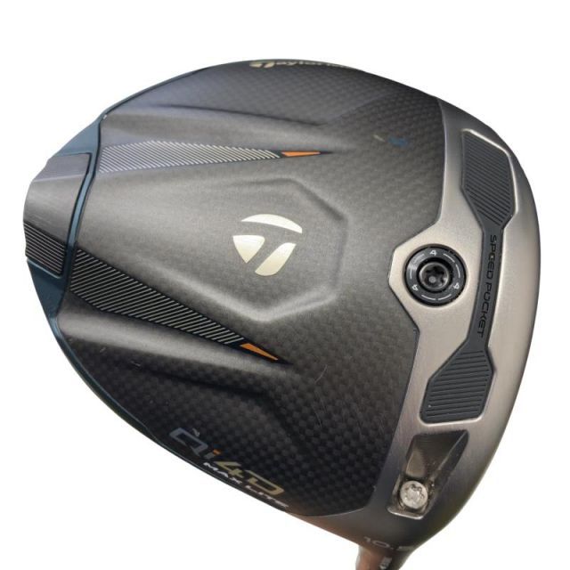 【中古】 テーラーメイド Qi4D MAX LITE 10.5° ドライバー DR REAX MR40(Qi4D DR) (フレックスSR) メンズ 男性用 右利き 右用 Bランク ゴルフクラブ