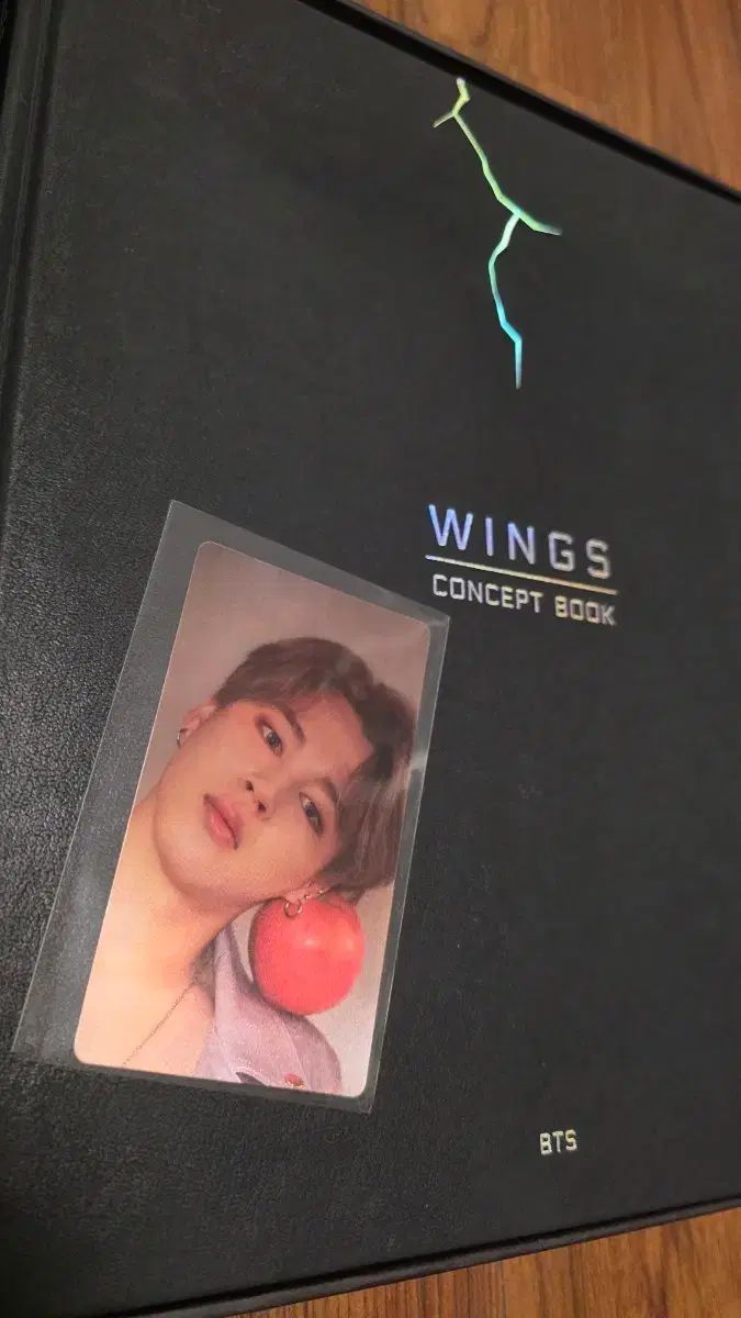 タレントグッズ BTS WINGS CONCEPT BOOK フォトブック ジミン トレカ 含む
