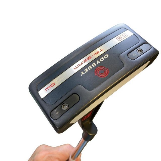 【中古】 オデッセイ TRI-BEAM DOUBLE WIDE CS 34インチ パター PT STROKE LAB(2023) (フレックスその他) メンズ 男性用 右利き 右用 Cランク ゴルフクラブ