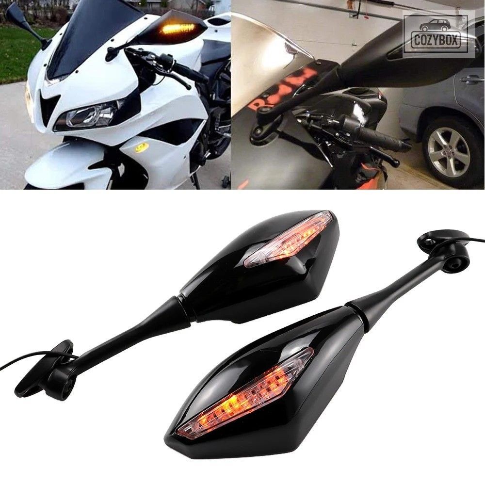 レーシングバック ミラーとウィンカー LED ホンダ CBR125R CBR150R CBR600RR /CBR1000