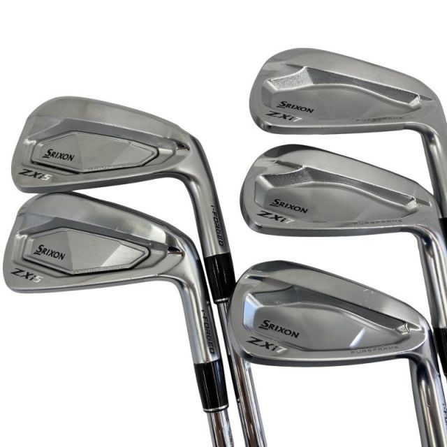 【中古】 ダンロップ SRIXON ZXi7 6S アイアンセット IR 純正特注シャフト (フレックスS) メンズ 男性用 右利き 右用 Cランク ゴルフクラブ