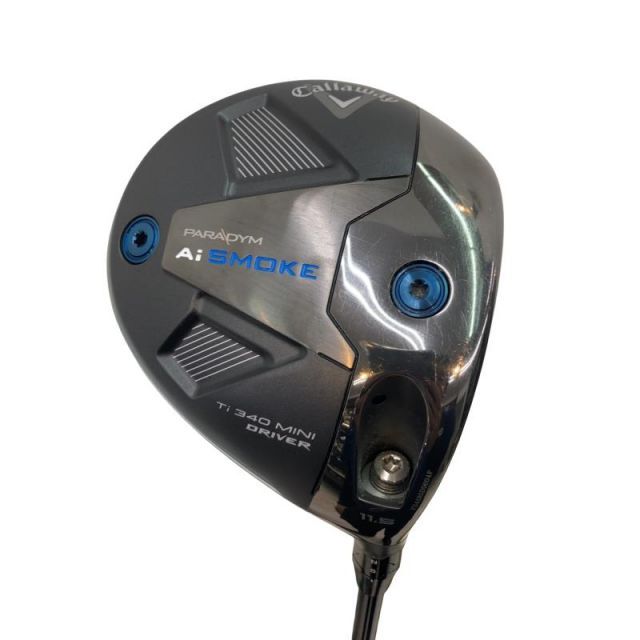 【中古】 キャロウェイ PARADYM Ai SMOKE Ti 340 MINI 11.5° ドライバー DR TENSEI 60 for CW(Ai SMOKE DR) (フレックスS) メンズ 男性用 右利き 右用 Cランク ゴルフクラブ