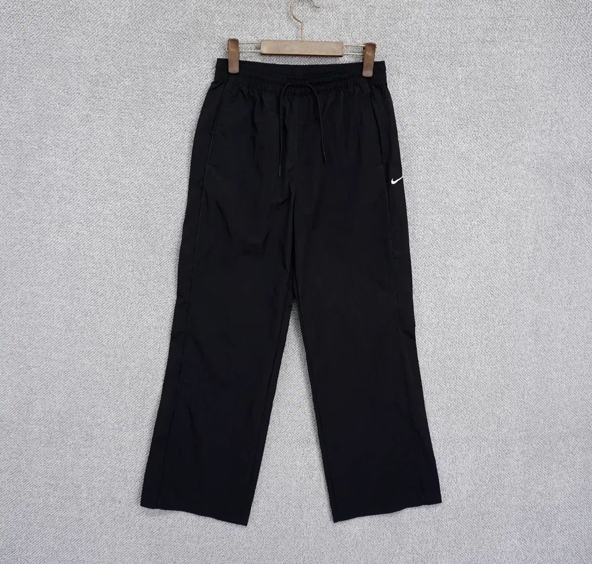 ナイキ 24SS レディース ハイウエスト ウーブン ナイロン 밴딩 パンツ M