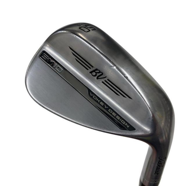 【中古】 タイトリスト VOKEY SPIN MILLED SM10 ツアークロム 50°/12°F ウェッジ WG NS PRO 950GH neo (フレックスS) メンズ 男性用 右利き 右用 Cランク ゴルフクラブ