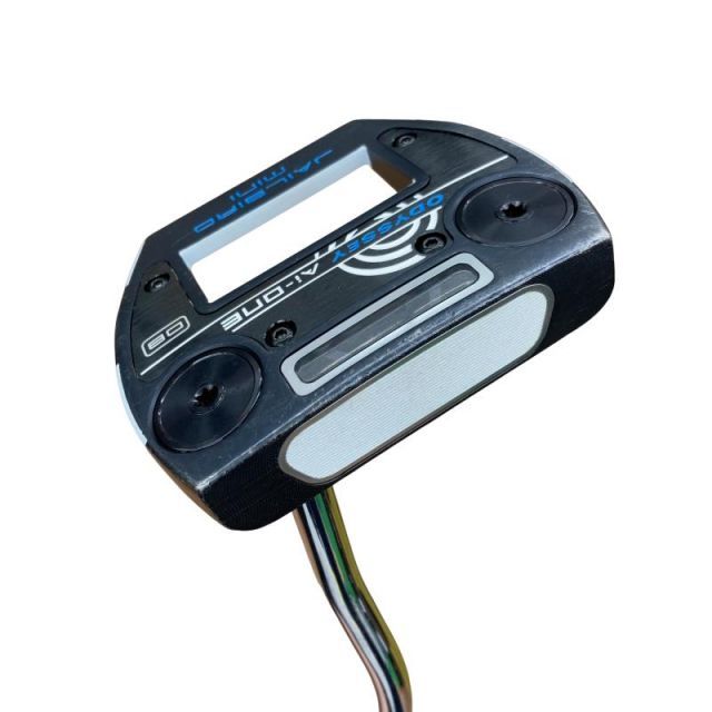 【中古】 オデッセイ Ai-ONE JAILBIRD MINI DB 33インチ パター PT STROKE LAB 90 スチール (フレックスその他) メンズ 男性用 右利き 右用 Dランク ゴルフクラブ