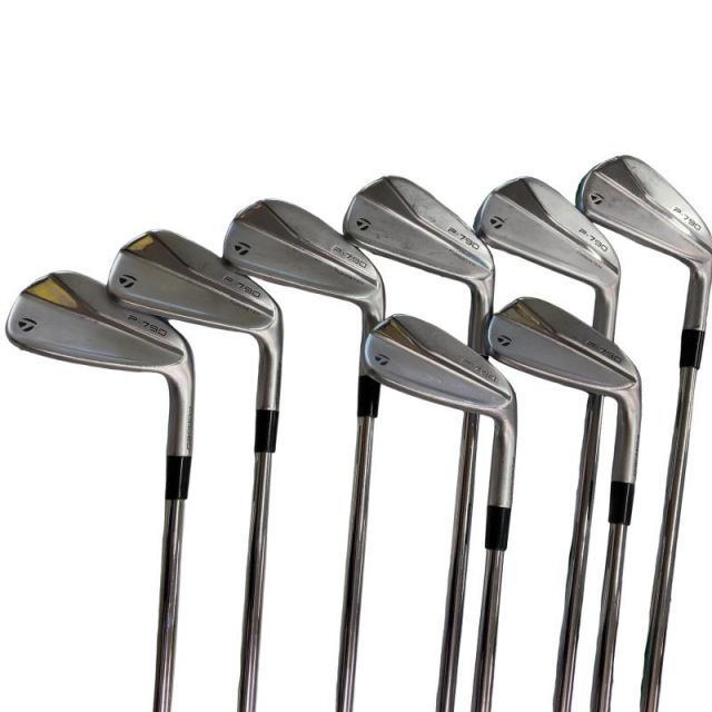 【中古】 テーラーメイド Taylor Made P・790(2021) 8S アイアンセット IR 純正特注シャフト (フレックスS) メンズ 男性用 右利き 右用 Cランク ゴルフクラブ