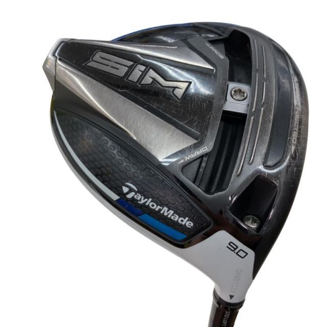 【中古】 テーラーメイド SIM 9° ドライバー DR リシャフト (フレックスその他) メンズ 男性用 右利き 右用 Cランク ゴルフクラブ