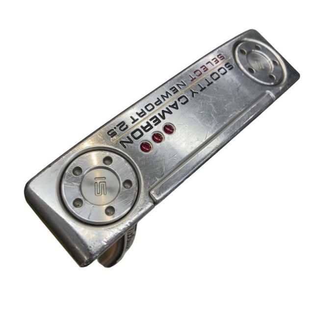 【中古】 タイトリスト SCOTTY CAMERON select NEWPORT 2.5(2018) 34インチ パター PT スチール (フレックスその他) メンズ 男性用 右利き 右用 Cランク ゴルフクラブ