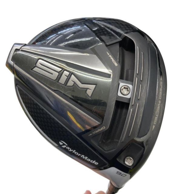【中古】 テーラーメイド SIM 9° ドライバー DR TENSEI SILVER TM50(DR) (フレックスS) メンズ 男性用 右利き 右用 Cランク ゴルフクラブ
