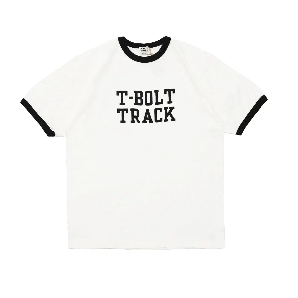 ダブルワークス リンガーTシャツ オフホワイト 2XL