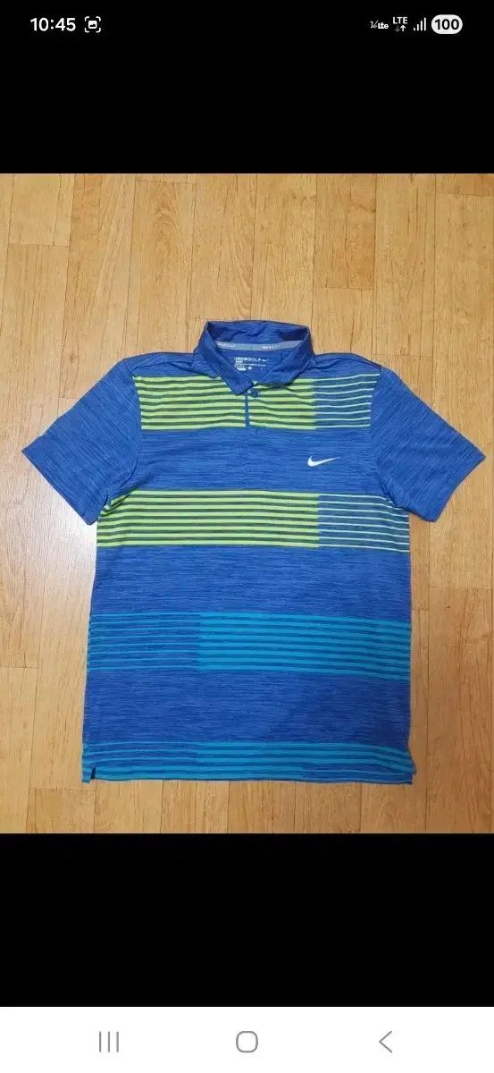 正規品 新品級) NIKE ナイキ ゴルフ ドライフィット(Dry-Fit) 接触冷感 カラーTシャツ 100