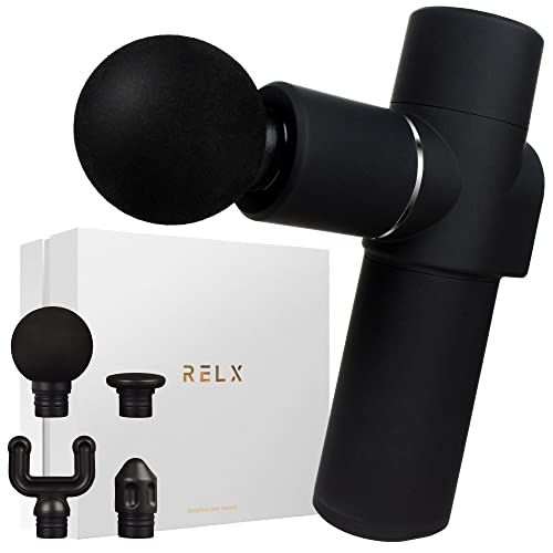【新品】RELX 【整体院長監修】 筋膜リリースガン トータルボディケア MINI【日本企業企画】超軽量320g 20段階強力振動 筋膜 リリースガン ボディケア ハンディガン 静音 4種類アタッチメント ギフト プレゼント 33c1719d