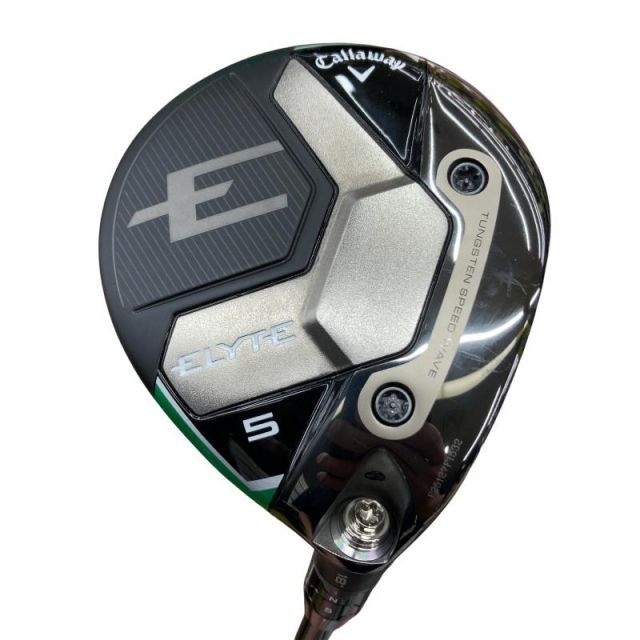 【中古】 キャロウェイ ELYTE 5W フェアウェイウッド FW VENTUS GREEN 50 for CW(ELYTE FW) (フレックスS) メンズ 男性用 右利き 右用 Cランク ゴルフクラブ