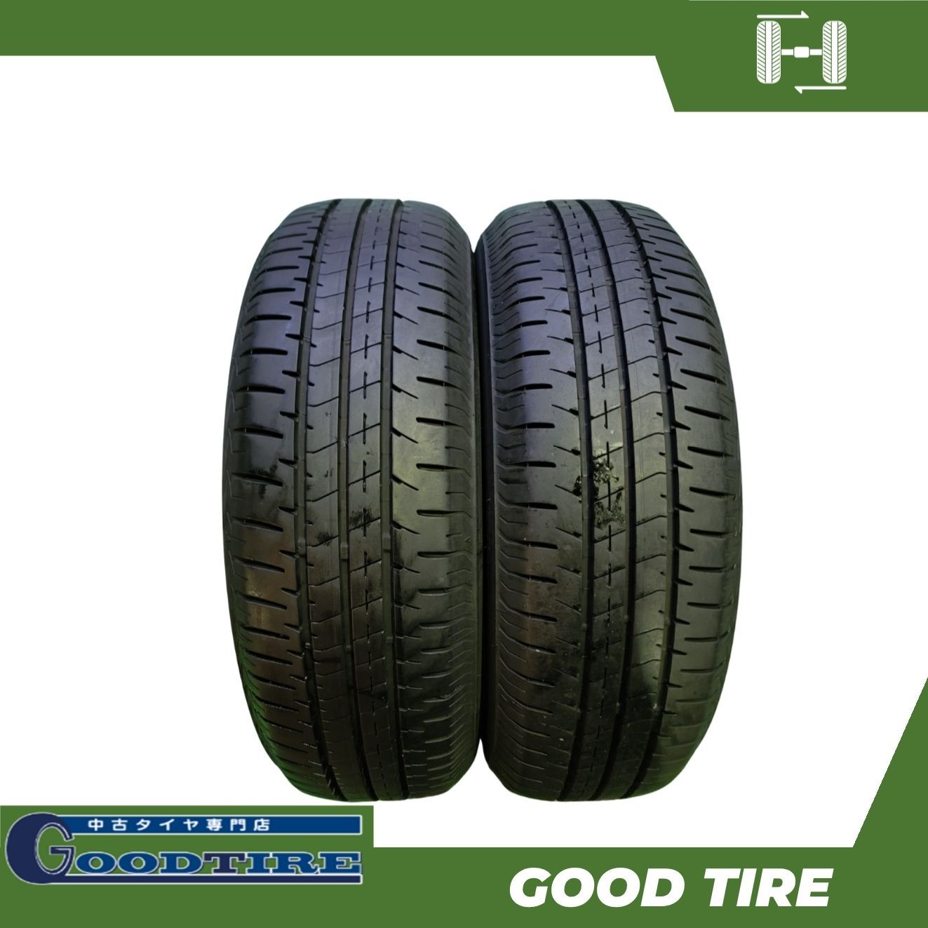 195/65R15 8分山 ブリヂストン NEWNO 2023年製 夏用 2本 中古タイヤ タイヤ プリウス ノア ヴォクシー セレナ ステップワゴン（7647） 9,000円