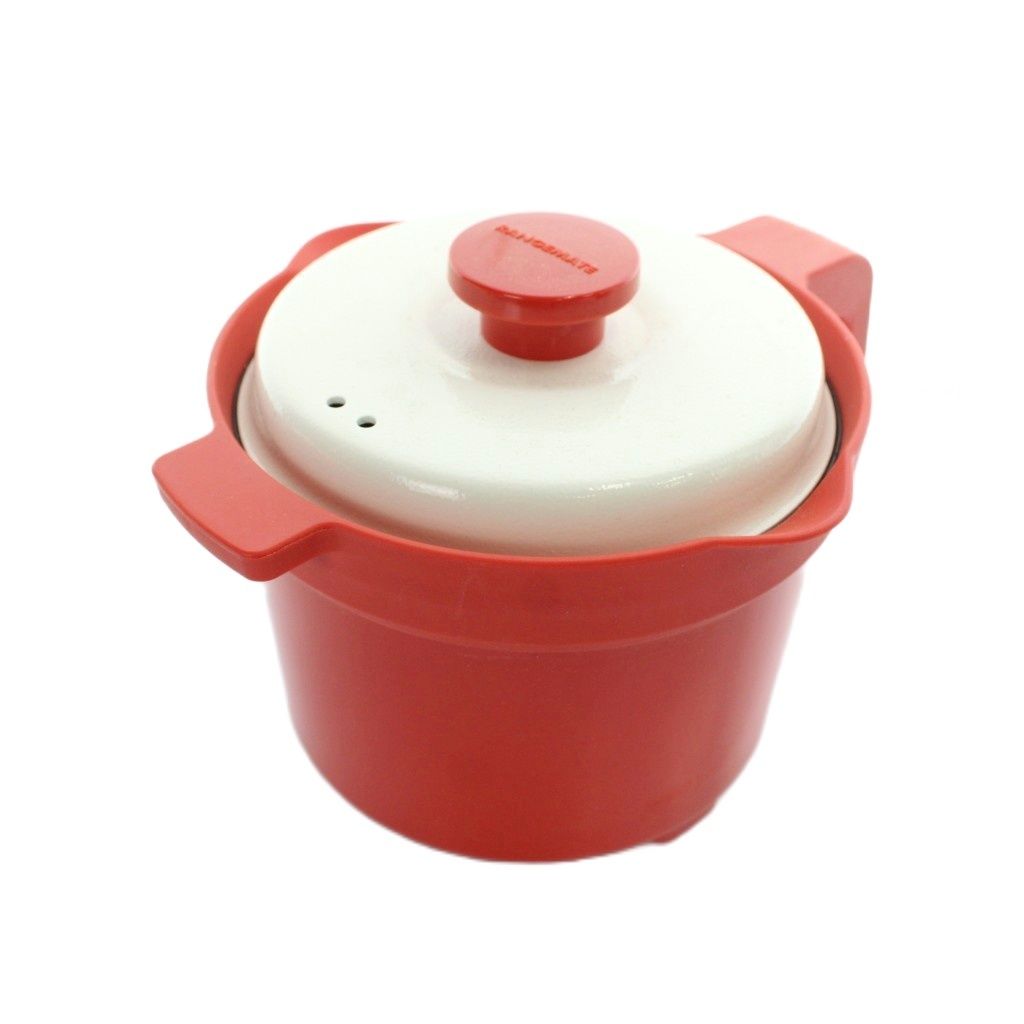 レンジメート RANGE MATE マグポット 電子レンジ専用調理器具 家電 赤