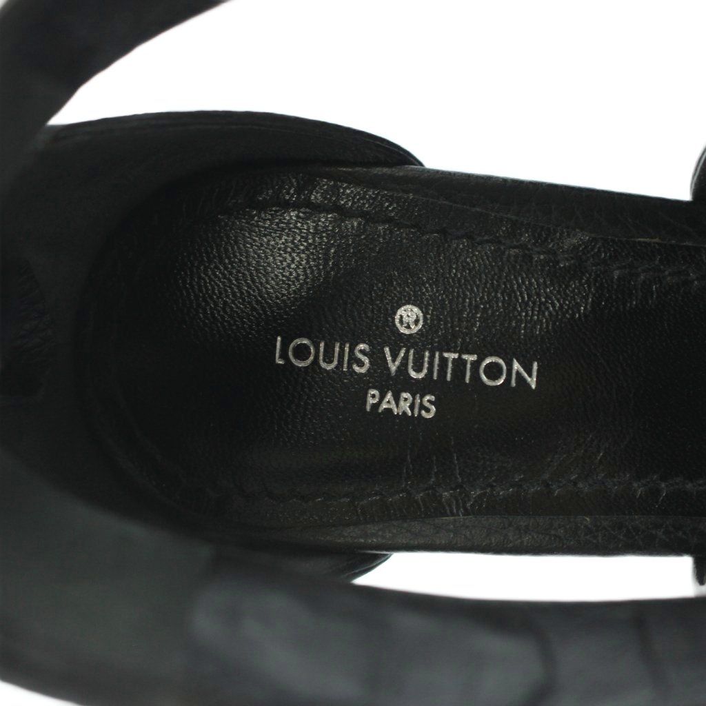 ルイヴィトン LOUIS VUITTON ホライズン ライン サンダル ハイヒール