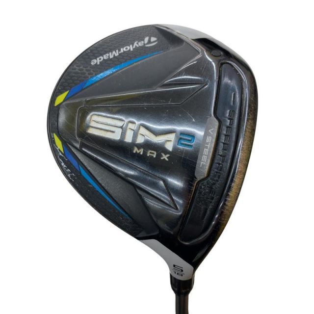 【中古】 テーラーメイド SIM2 MAX 5W フェアウェイウッド FW リシャフト (フレックスその他) メンズ 男性用 右利き 右用 Cランク ゴルフクラブ