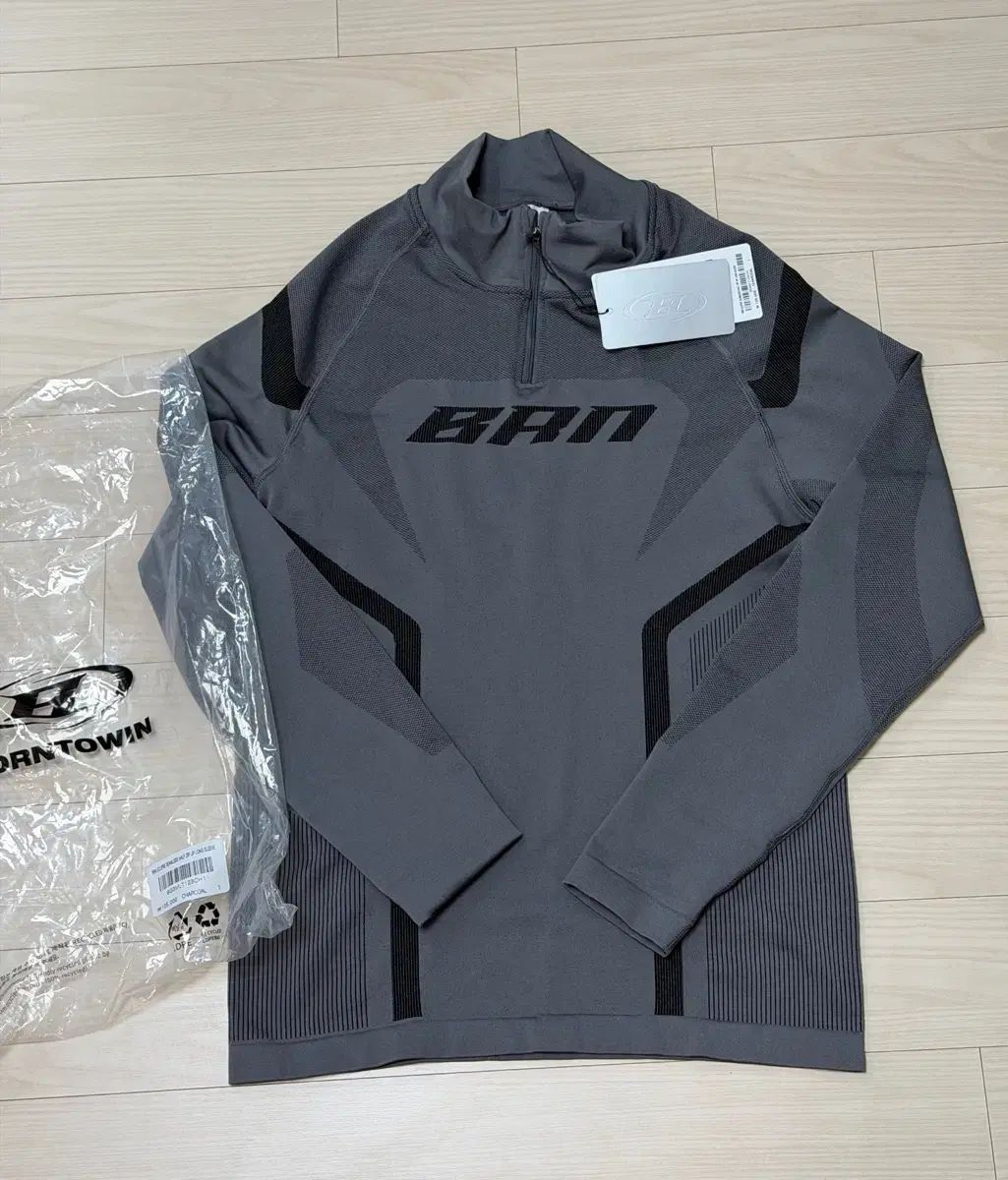 新品 BORN TO WIN エクリプス グレー