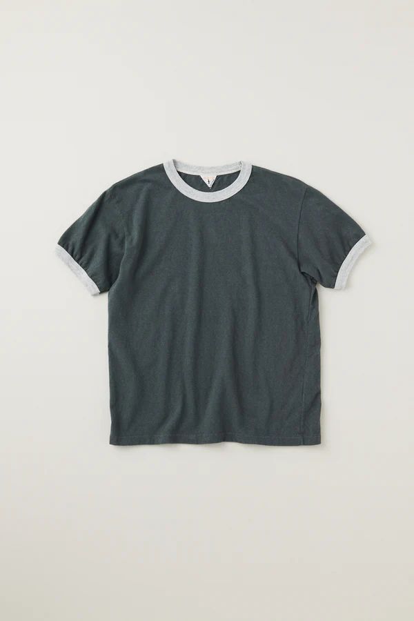 FilMelange フィルメランジェ EMMA エマ 612 charcoal khaki Tシャツ 半袖