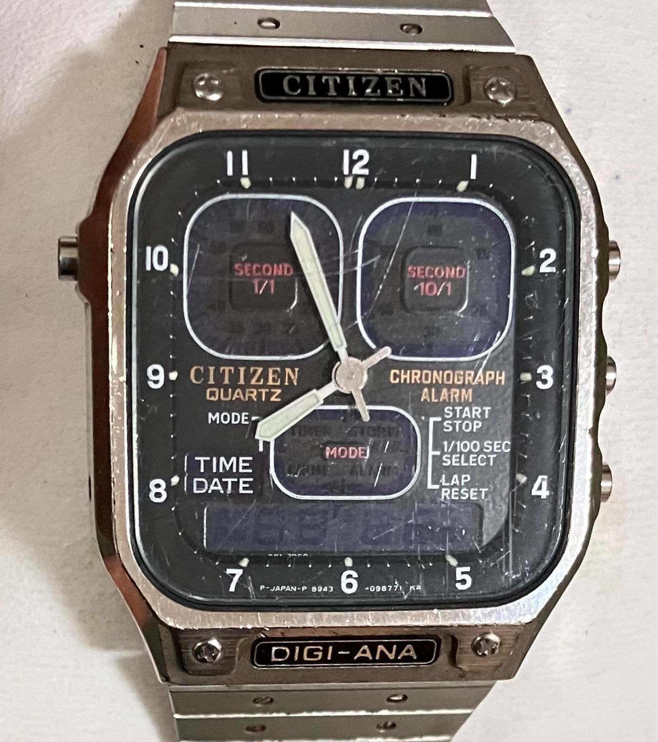 ☆CITIZEN シチズン☆デジアナ☆ジェットボーイ☆8943-083652