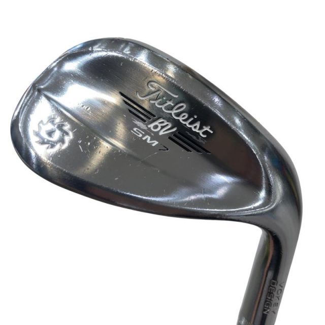 [Used] Titleist VOKEY SPIN MILLED SM7 Tour Chrome 58°/10°S Wedge WG Genuine Custom Shaft (Flex S) Mens Men's Right Handed Right B Rank Golf Club