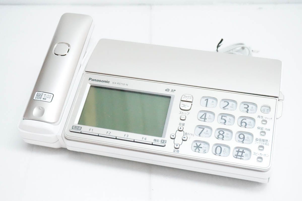 極美品・見てから印刷】Panasonic パナソニック ファクス KX-PZ710