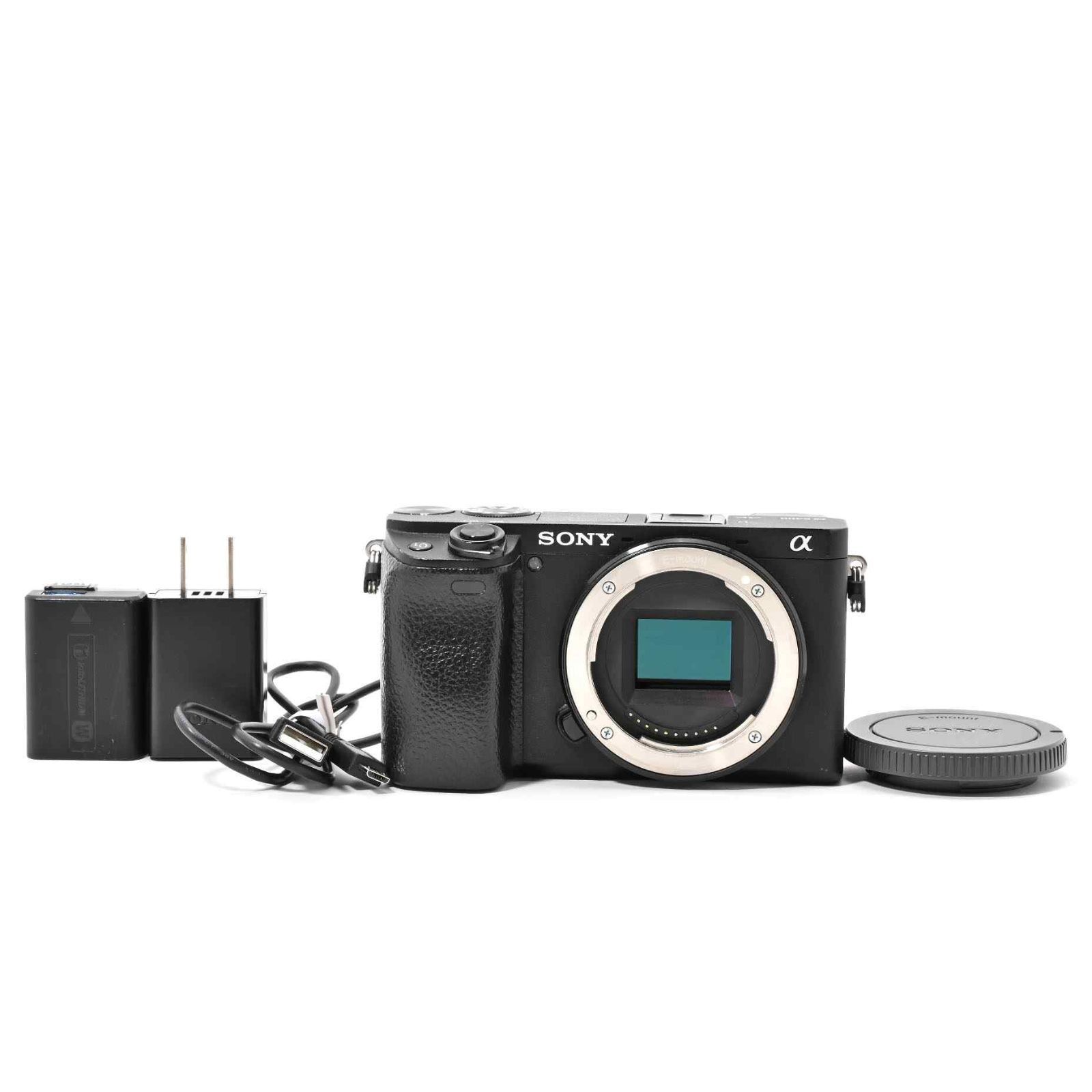 【良品・ショット数 8,661回】 SONY α6400 ボディ ブラック ILCE-6400