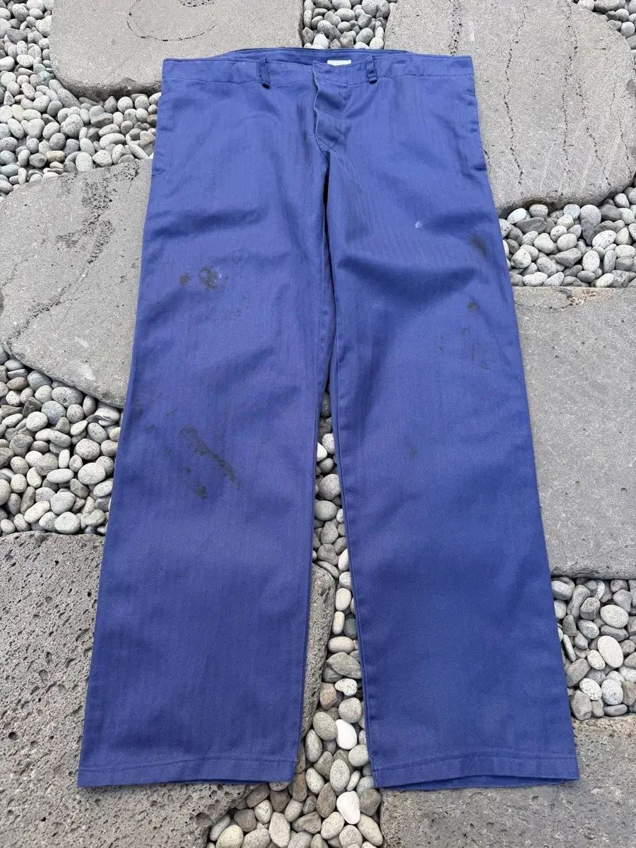 70s FRENCH MILITARY HBT ヘリンボーンツイルコットン フレンチワークパンツ