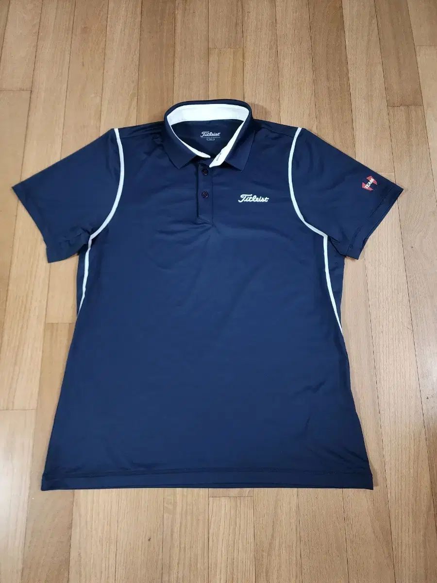 タイトリスト 機能性 カラーTシャツ XL105 ネイビー