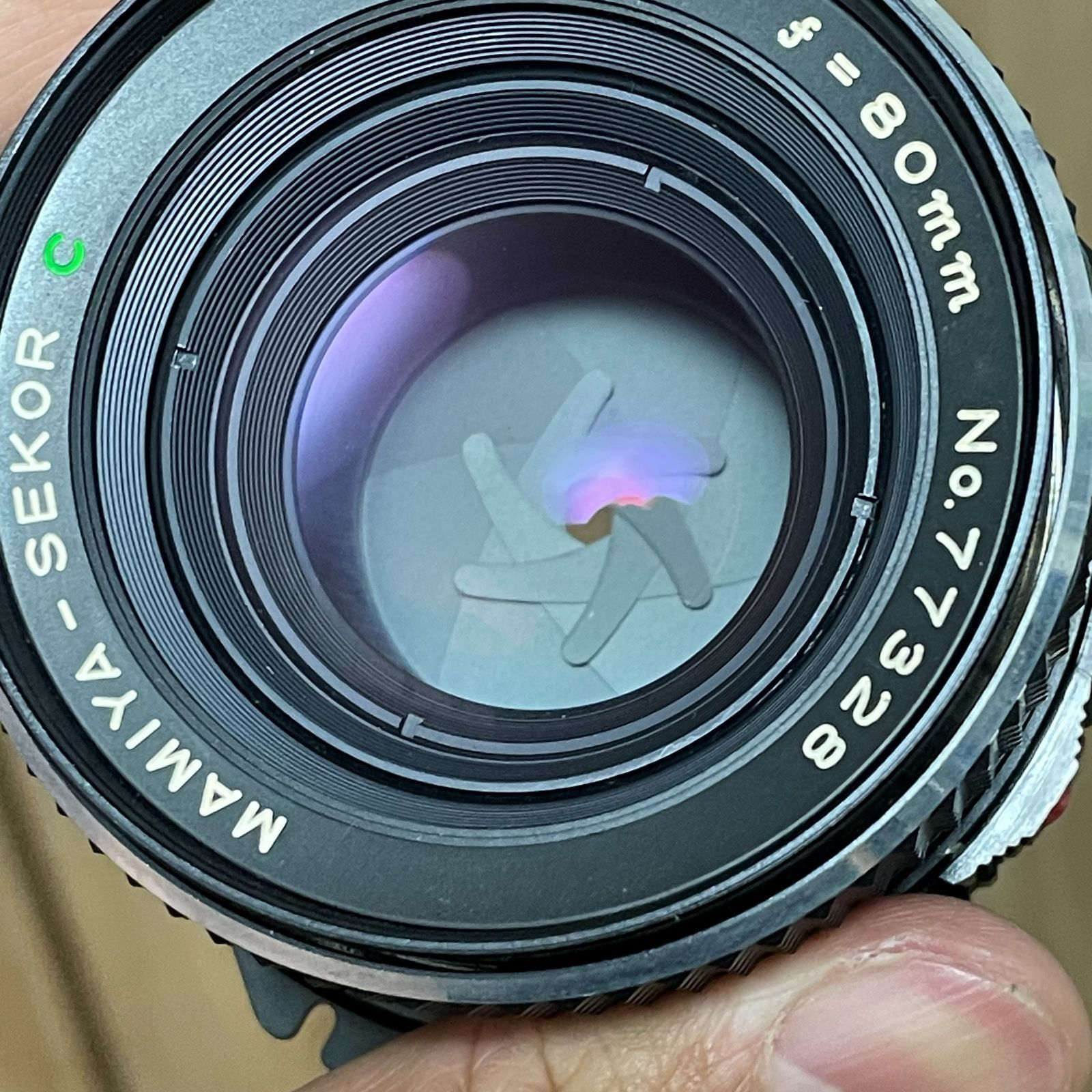 【ケース・フード付き】Mamiya Sekor C 80mm F2.8 D10[7621B]11 マミヤ MAMIYA SEKOR C 80mm F2.8 - メルカリ