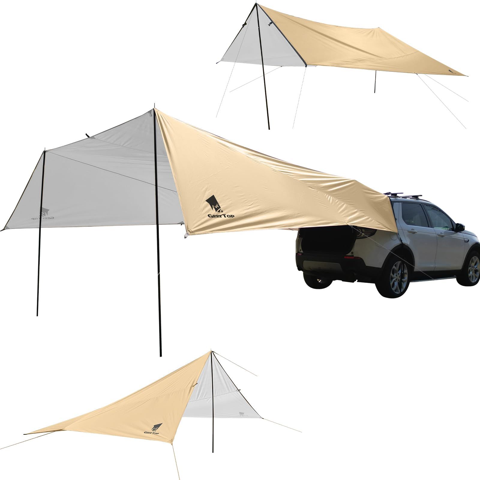 ☆新品☆Geer Top カーサイドタープ 車用 リアゲートタープ カーサイド