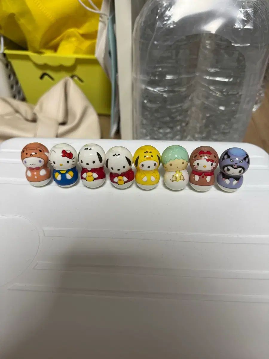 サンリオ ハローキティ クロミ シナモロール ポチャッコ ハンギョドン フィギュア