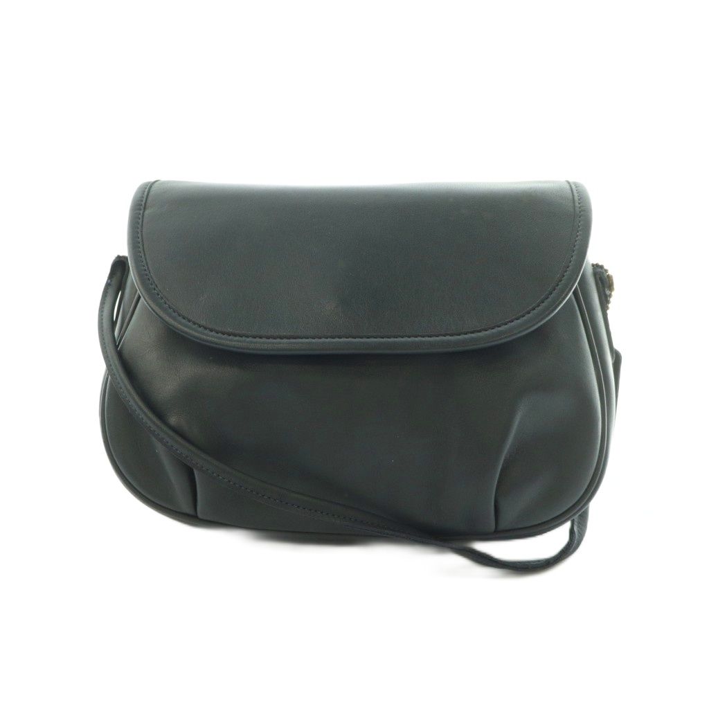 コーチ COACH オールドコーチ ショルダーバッグ レザー フラップ ブルーグレー 202 /MI ■GY18