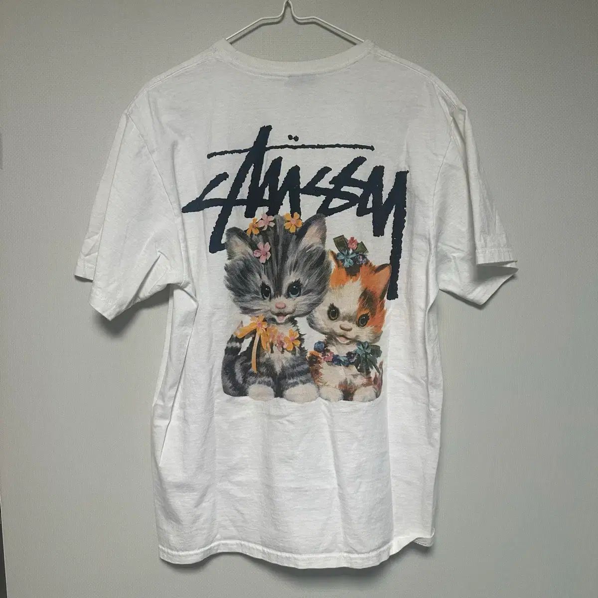 STUSSY レア キットン 半袖T M