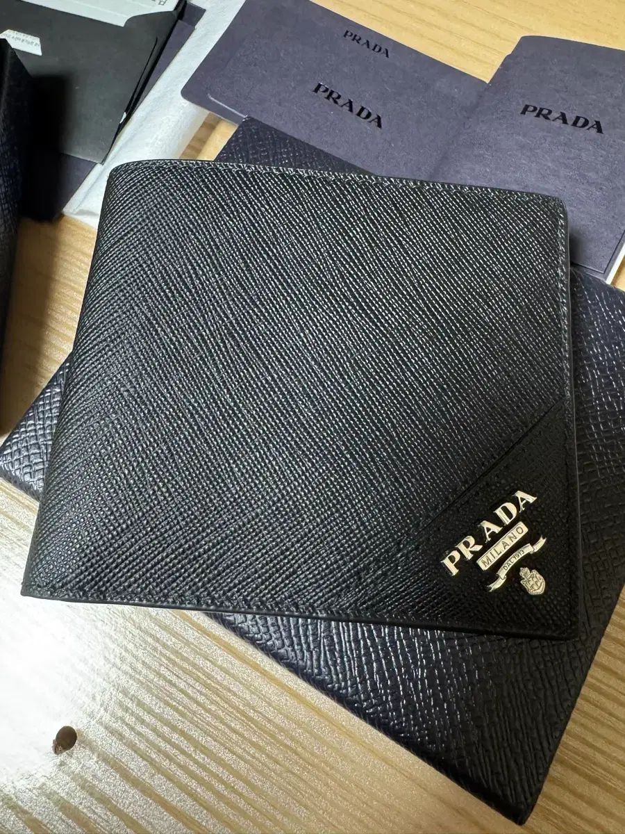 PRADA プラダ 二つ折り財布 (フルセット)