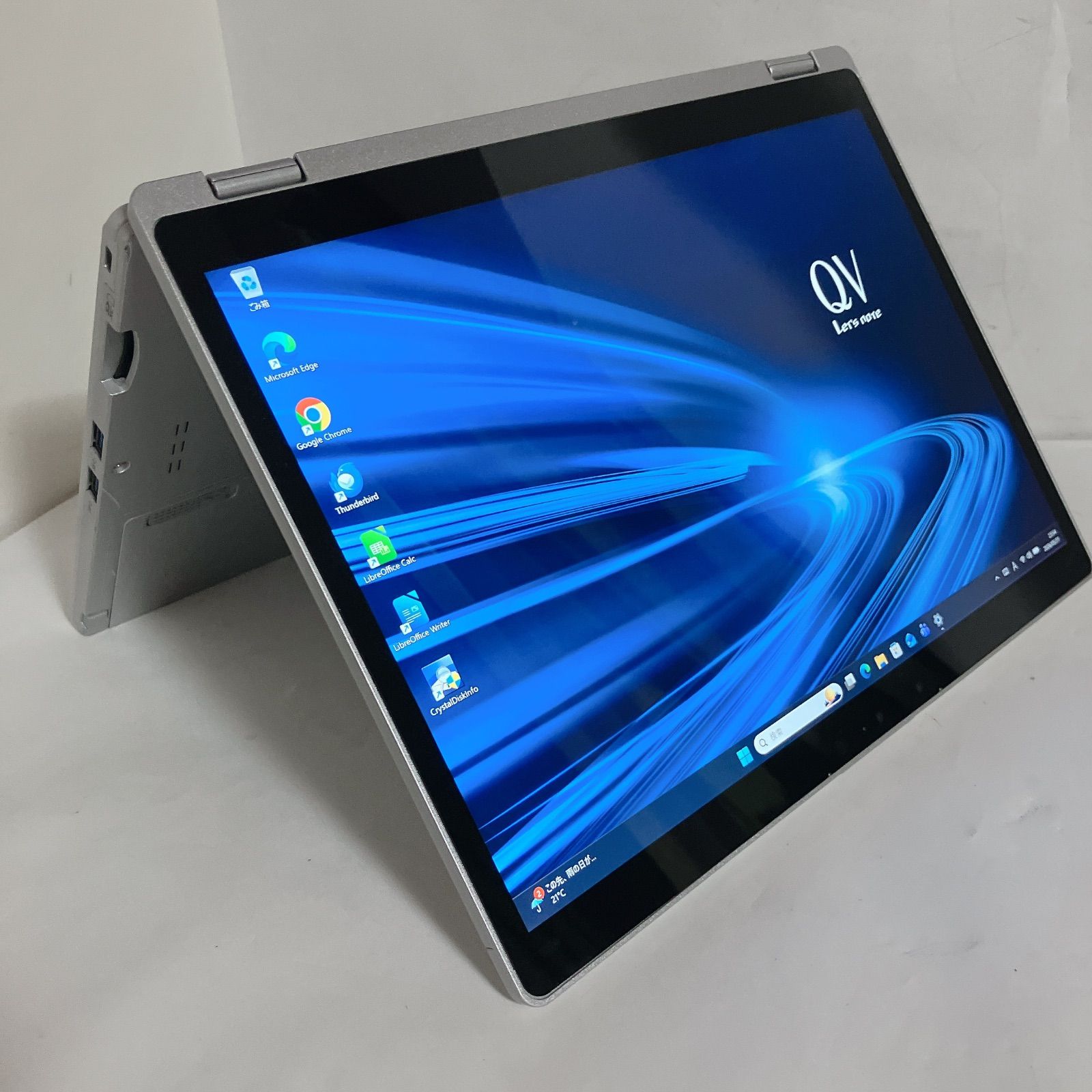 【LTE/顔認証】Let's note QV9 i7 16GB NVMe512GB 2in1 タッチパネル搭載