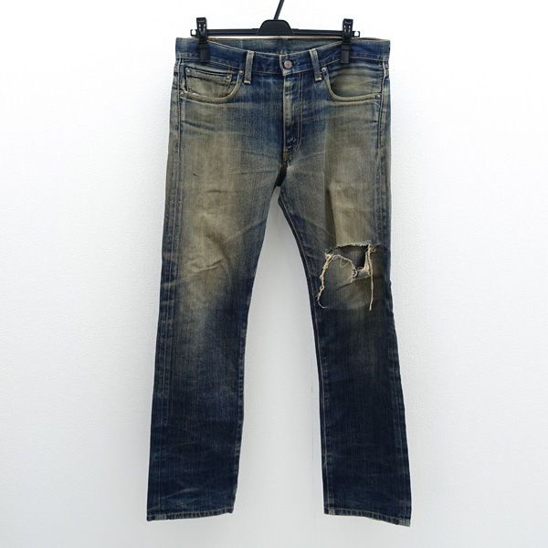限定SALE，HOT Levis / リーバイス デニムパンツ/505/ダメージ 