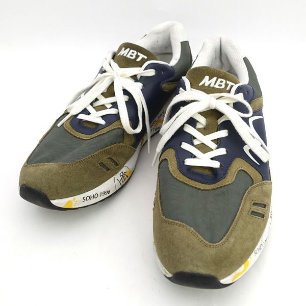 MBT ◆スニーカー/SOHO 1996/グリーン/28ｃｍ 702884-1342N 【メンズ/MEN/男性/ボーイズ/紳士】【靴/クツ/シューズ/SHOES】 メンズファッション【中古】