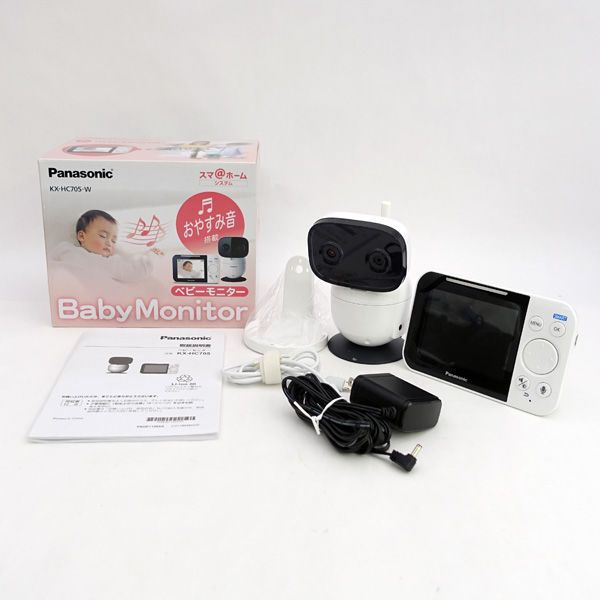 Panasonic / パナソニック ◆ベビーモニター/見守りカメラ KX-HC705-W 子供用品【中古】